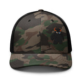 Monstrous Camouflage trucker hat