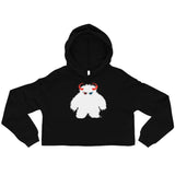 Monstrous Flagship Crop Hoodie (White Monster)