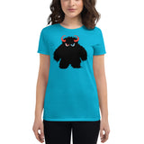 Monstrous Flagship Women's Short Sleeve T-shirt (Black Monster)