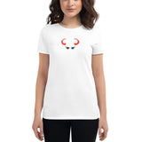 Monstrous Flagship Women's Short Sleeve T-shirt (White Monster)