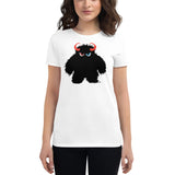 Monstrous Flagship Women's Short Sleeve T-shirt (Black Monster)